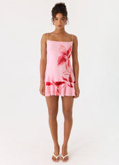 Marisolana Mini Dress - Pink Petal
